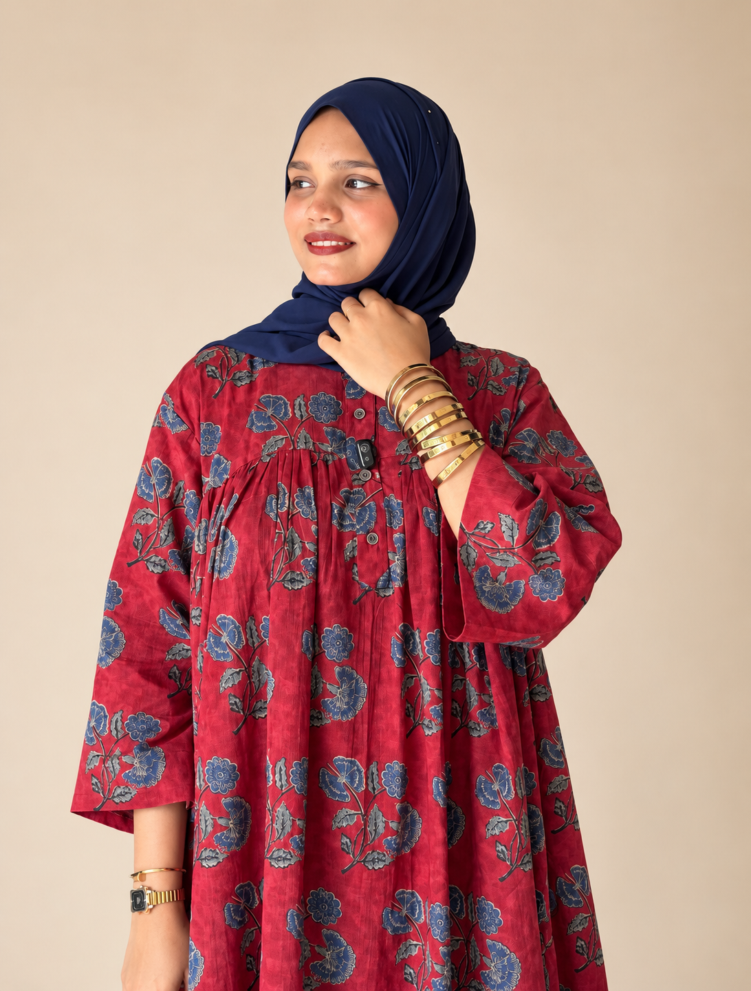 Red and blue Cordset