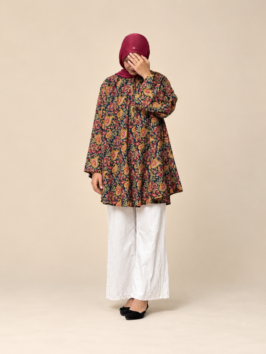 Umbrella cut short kurti