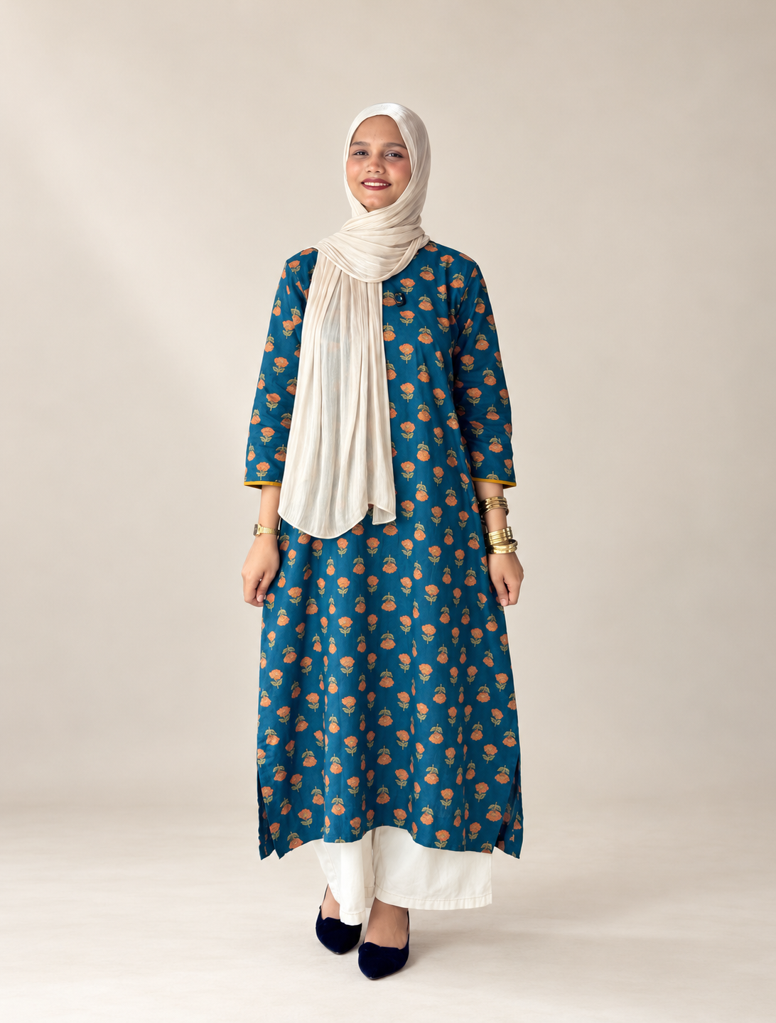 Cotton long kurti