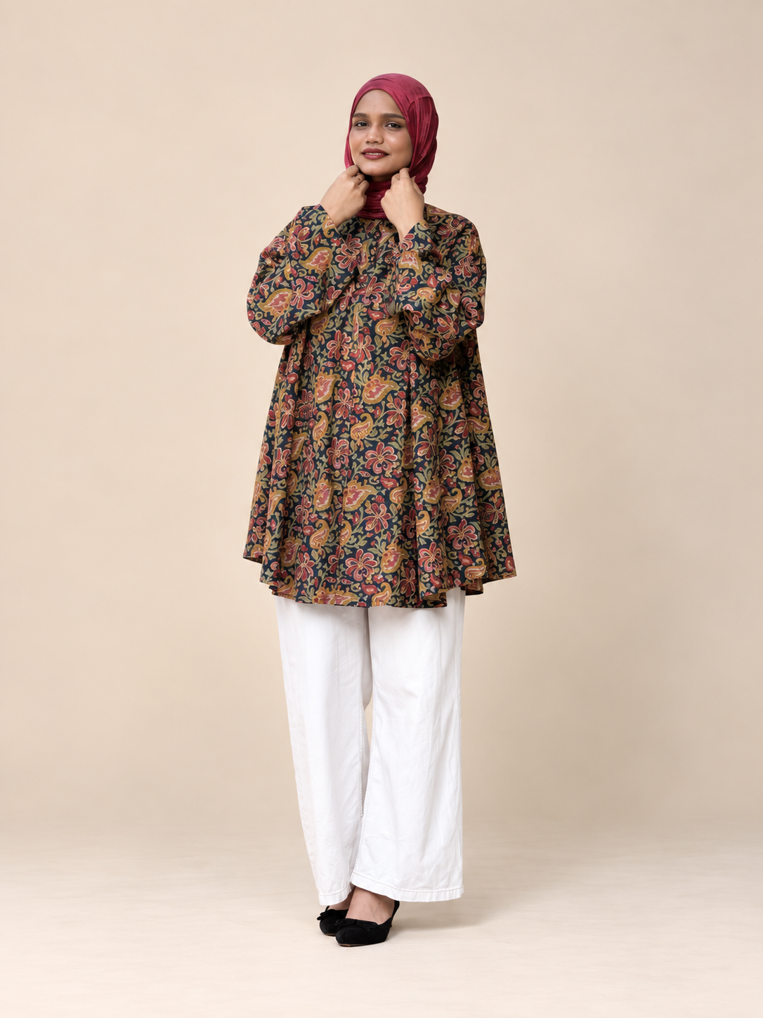 Umbrella cut short kurti
