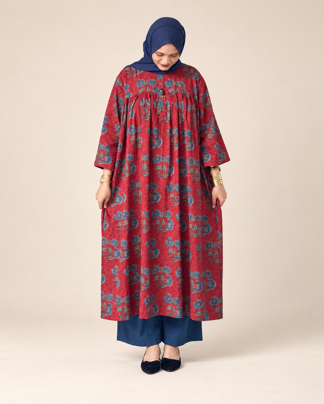 Red and blue Cordset