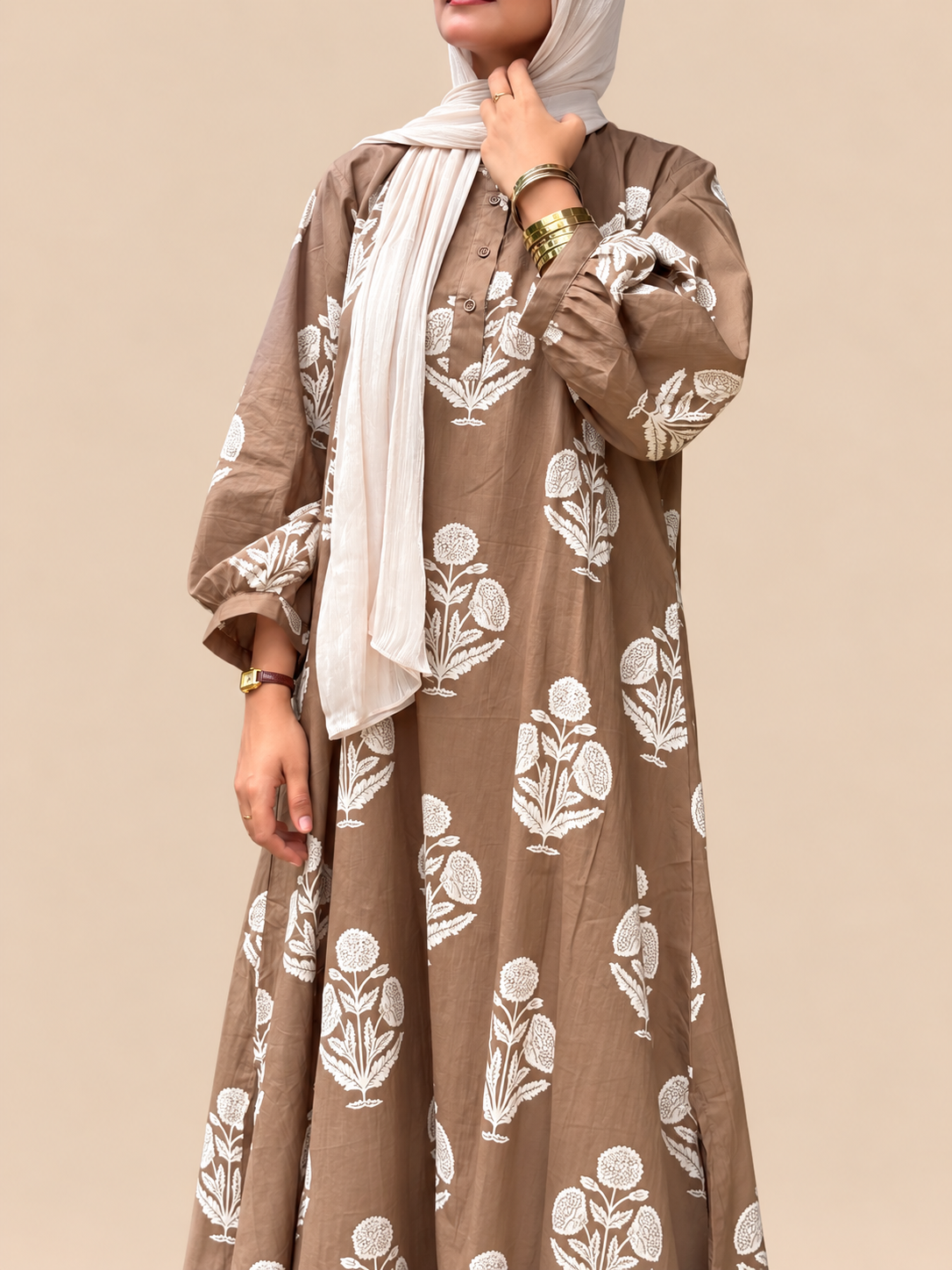 Cotton long kurti