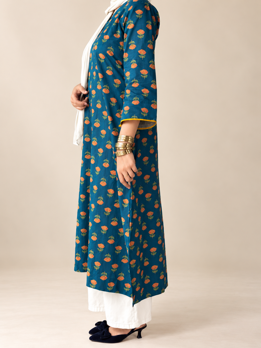 Cotton long kurti