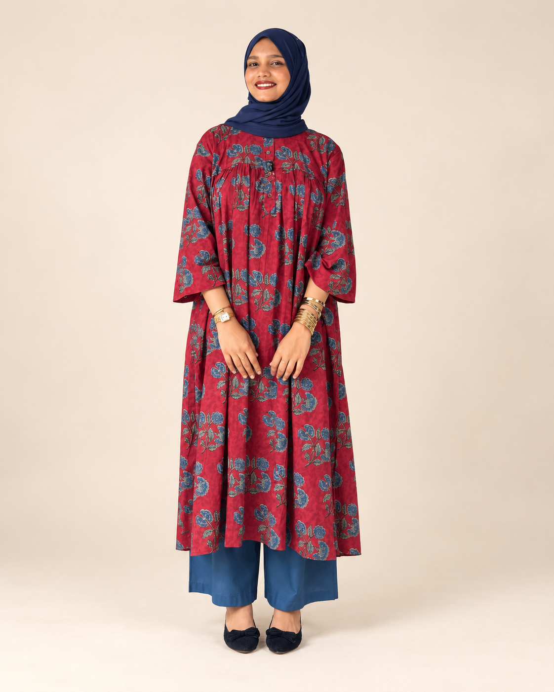 Red and blue Cordset
