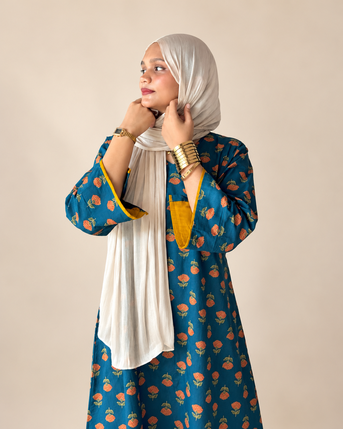 Cotton long kurti