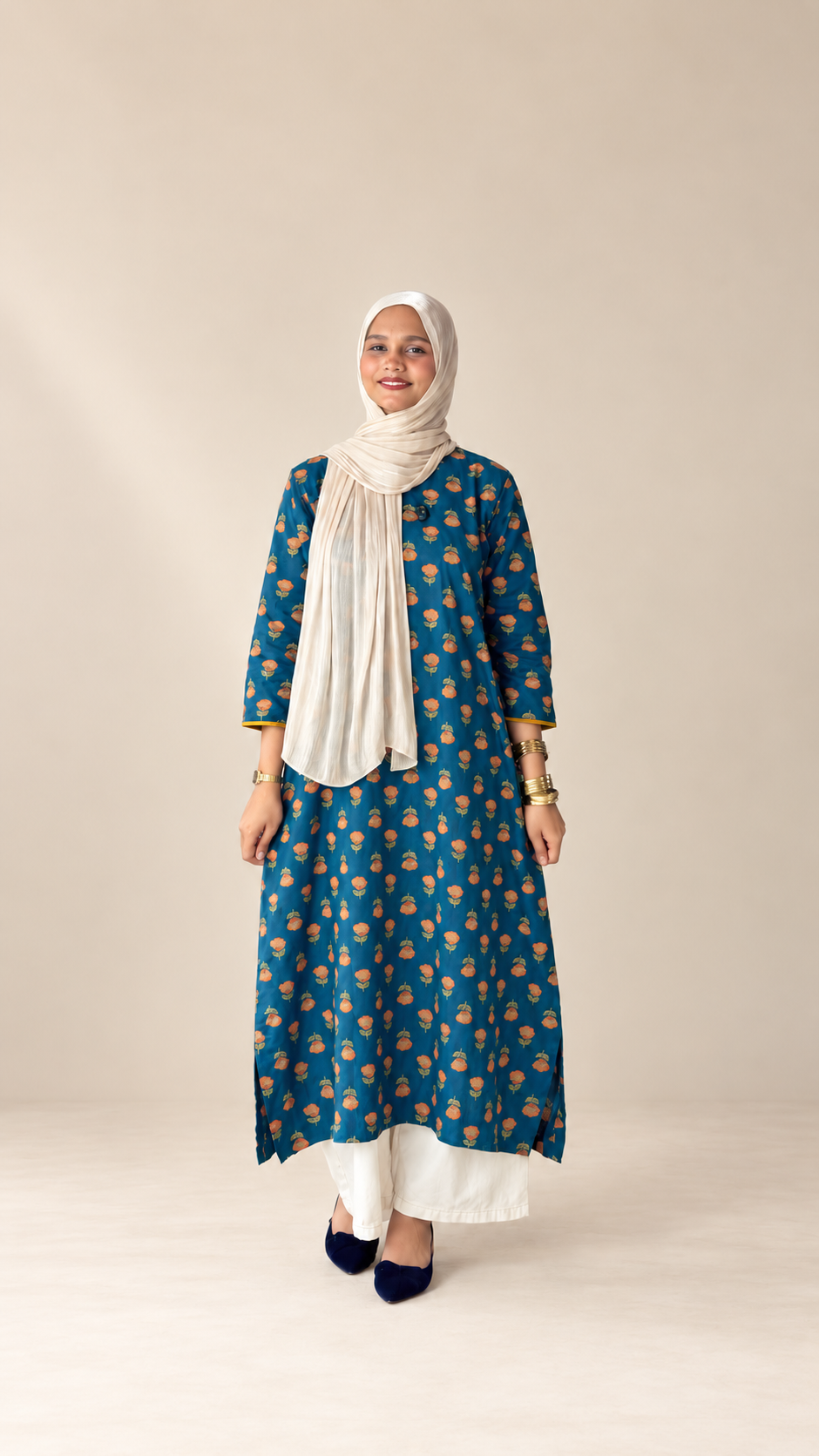 Cotton long kurti