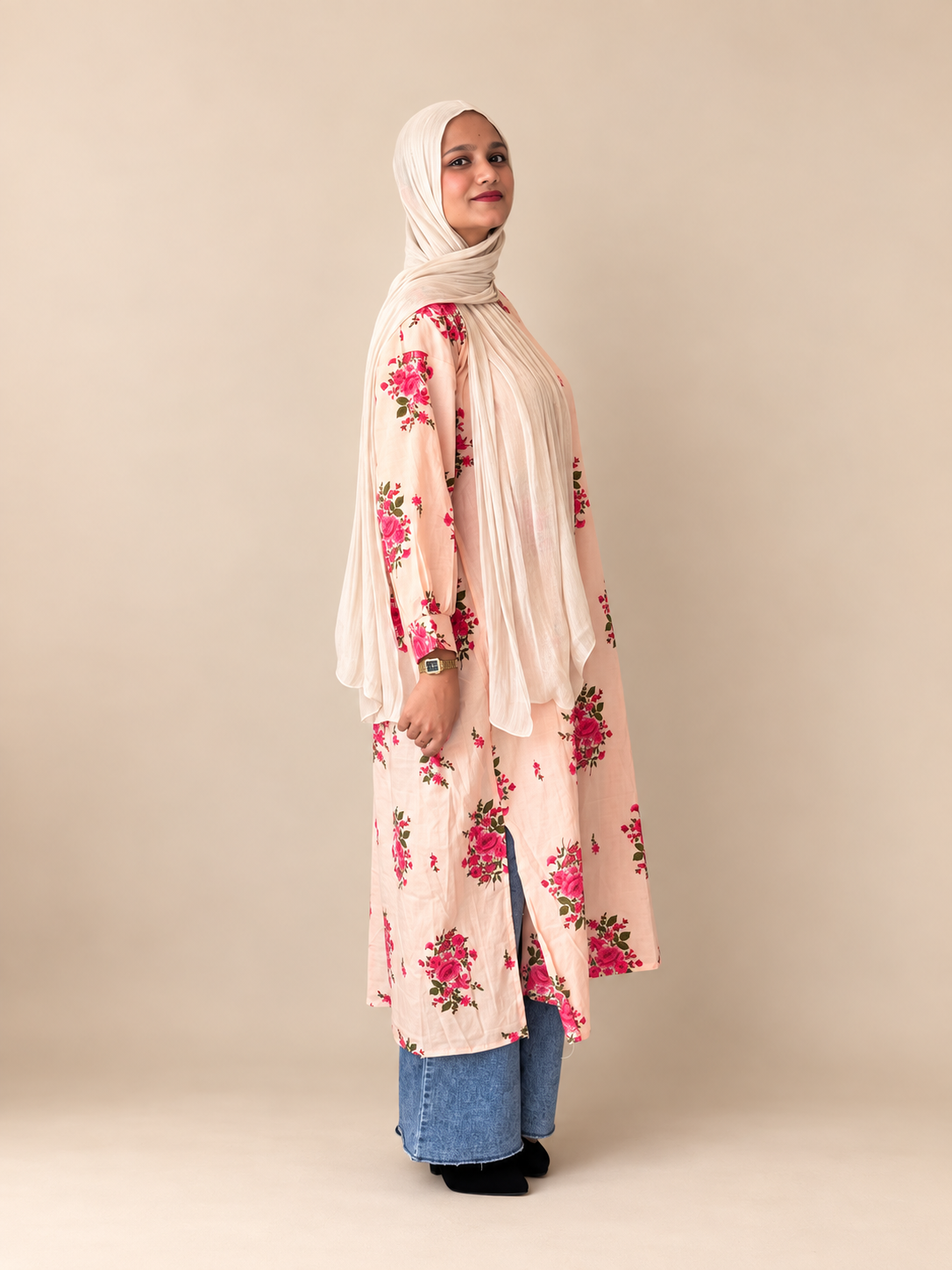 Cotton long top only